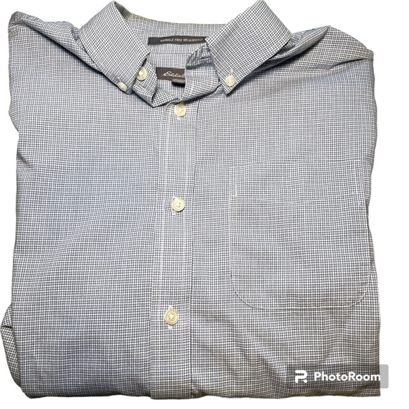 EDDIE BAUER WRINKLE FREE RELAXED SHIRT. SIZE SMALL. - Picture 1 of 6